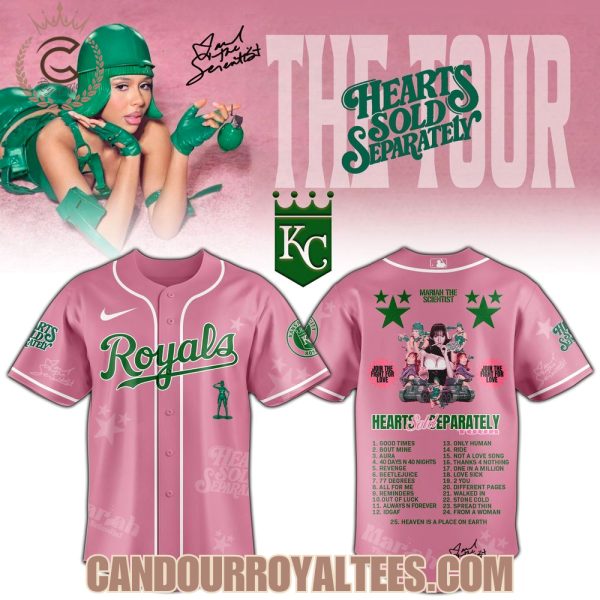 Kansas City Royals x Mariah the Scientist Hearts Sold Separately Tour Jersey