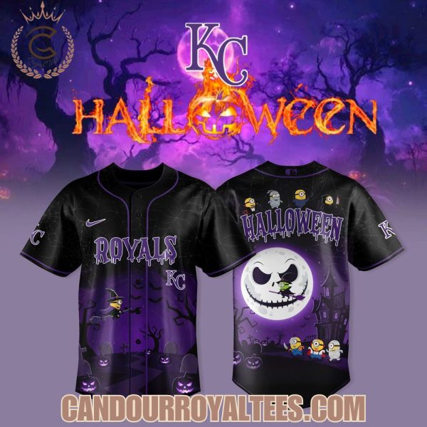 Kansas City Royals x Minions Halloween Night Jersey
