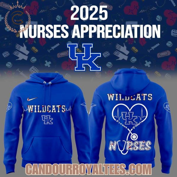 Kentucky Wildcats x Nurses Appreciation 2025 Hoodie