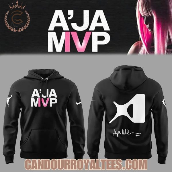 Las Vegas Aces A’ja Wilson 2025 WNBA MVP Hoodie