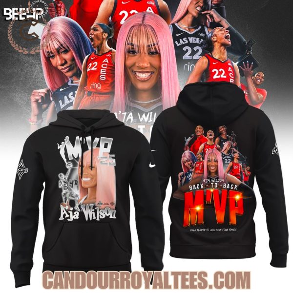 Las Vegas Aces A’ja Wilson Back To Back MVP 2025 T-Shirt