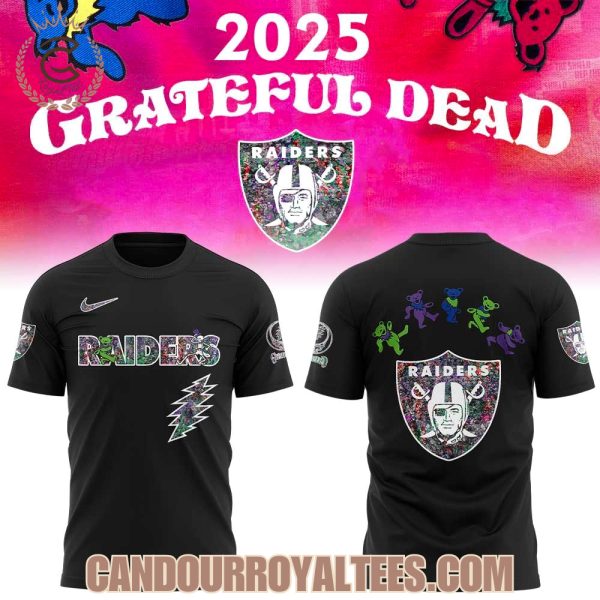 Las Vegas Raiders Grateful Dead Night 2025 Hoodie