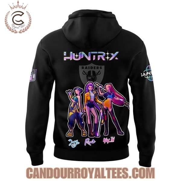Las Vegas Raiders x K-pop Demon Hunters Hoodie