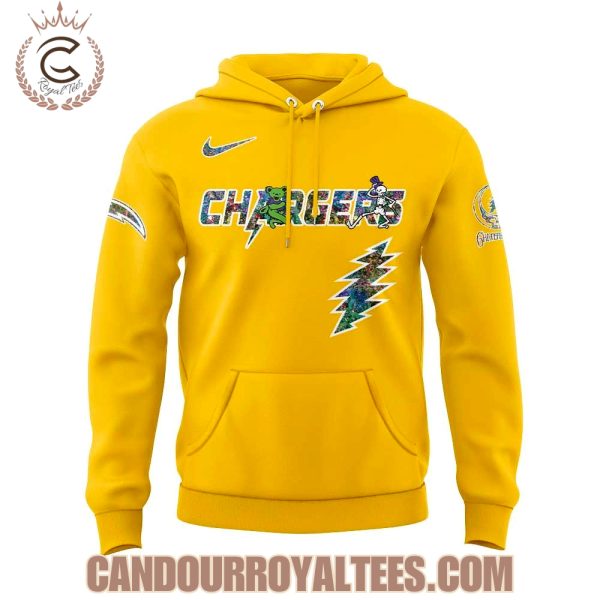 Los Angeles Chargers Grateful Dead Night 2025 Hoodie