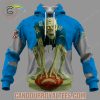 Los Angeles Rams Zombie Halloween Design Hoodie
