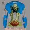 los angeles chargers zombie halloween design hoodie 3.jpg