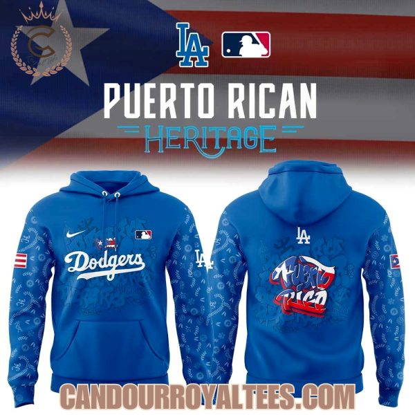 Los Angeles Dodgers Puerto Rican Heritage Hoodie