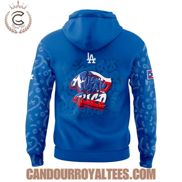 Los Angeles Dodgers Puerto Rican Heritage Hoodie