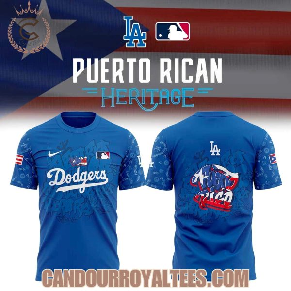Los Angeles Dodgers Puerto Rican Heritage Hoodie