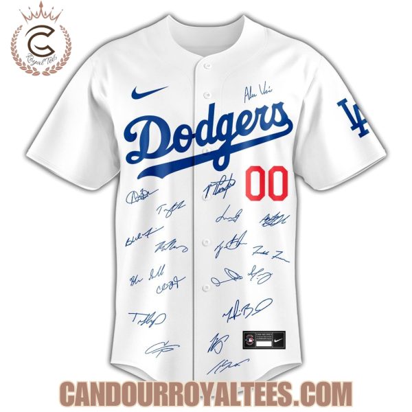 Los Angeles Dodgers x 2025 Signature Autograph Jersey