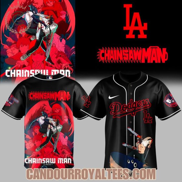 Los Angeles Dodgers x Chainsaw Man The Movie Reze Arc Jersey