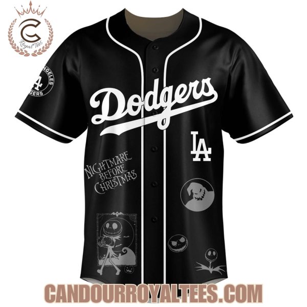 Los Angeles Dodgers x The Nightmare Halloween Day Jersey