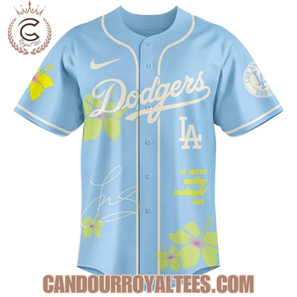 Los Angeles Dodgers x Zara Larsson Midnight Sun Tour 2025 Jersey