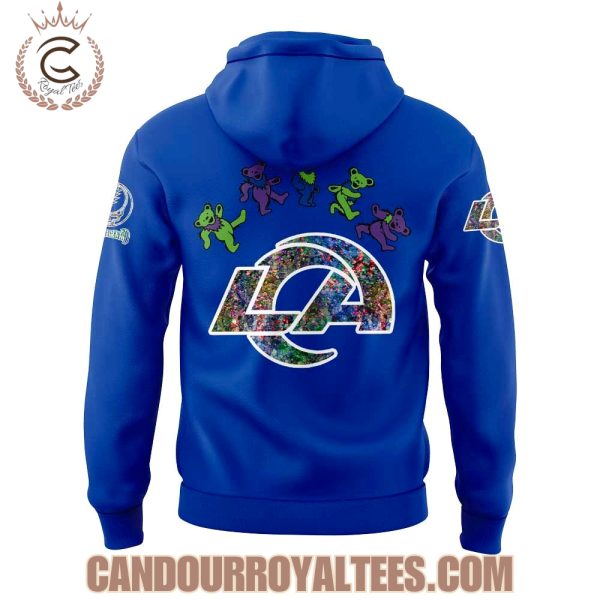 Los Angeles Rams Grateful Dead Night 2025 Hoodie