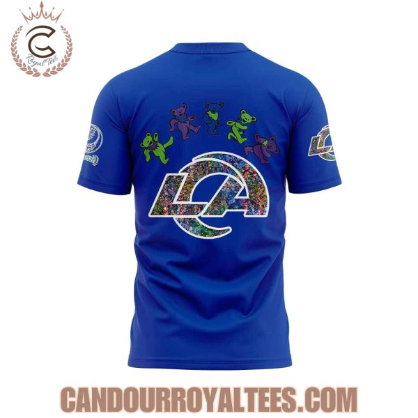 Los Angeles Rams Grateful Dead Night 2025 Hoodie