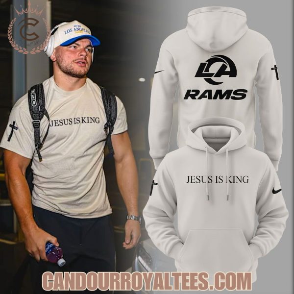Los Angeles Rams Jesus is King Hoodie