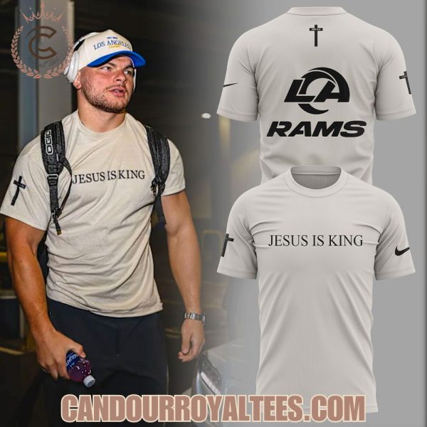Los Angeles Rams Jesus is King Hoodie