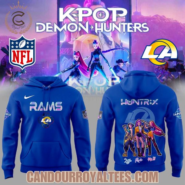 Los Angeles Rams x K-pop Demon Hunters Hoodie