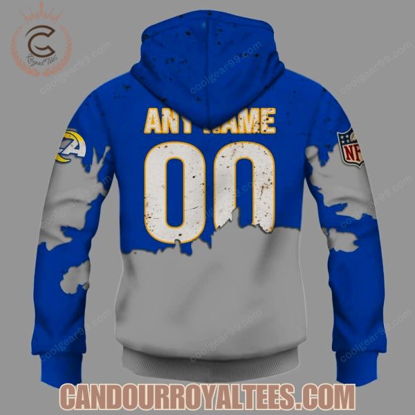 Los Angeles Rams Zombie Halloween Design Hoodie