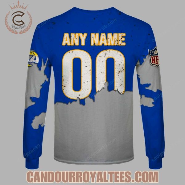 Los Angeles Rams Zombie Halloween Design Hoodie