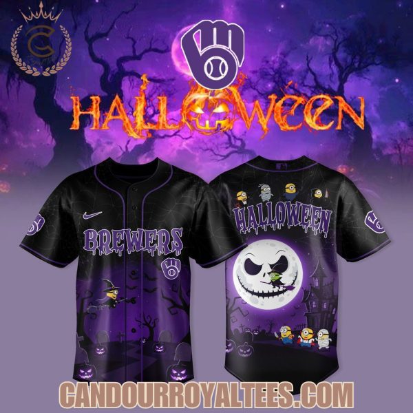 Milwaukee Brewers x Minions Halloween Night Jersey