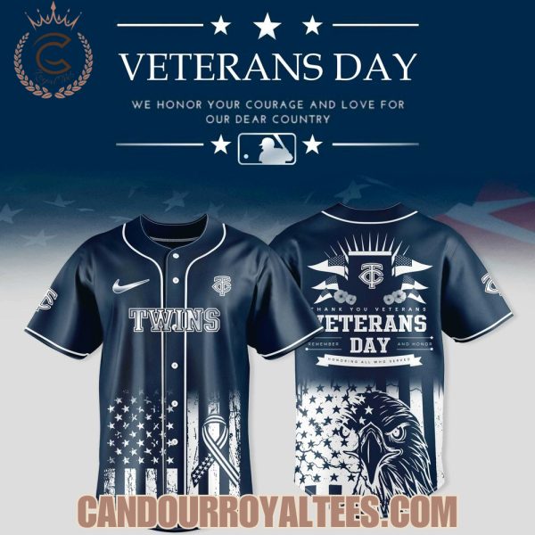 Minnesota Twins x Veterans Day 2025 Jersey
