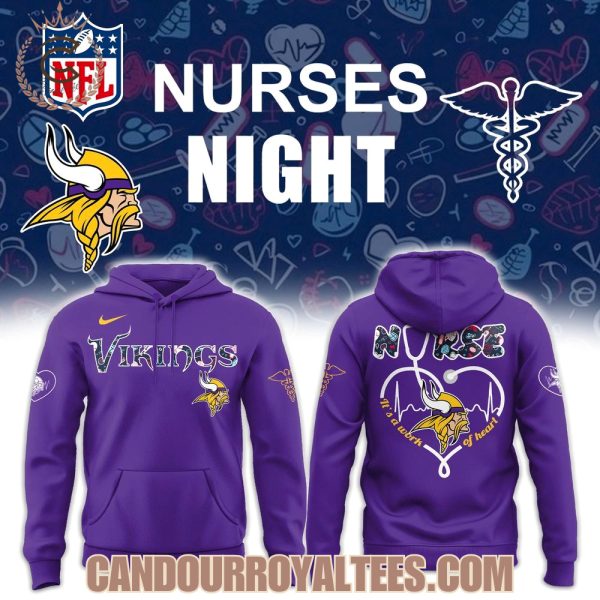 Minnesota Vikings Nurses Night Hoodie
