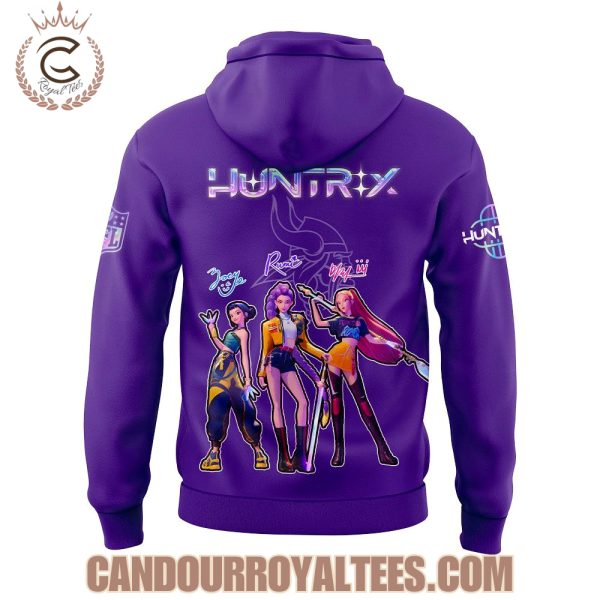 Minnesota Vikings x K-pop Demon Hunters Hoodie