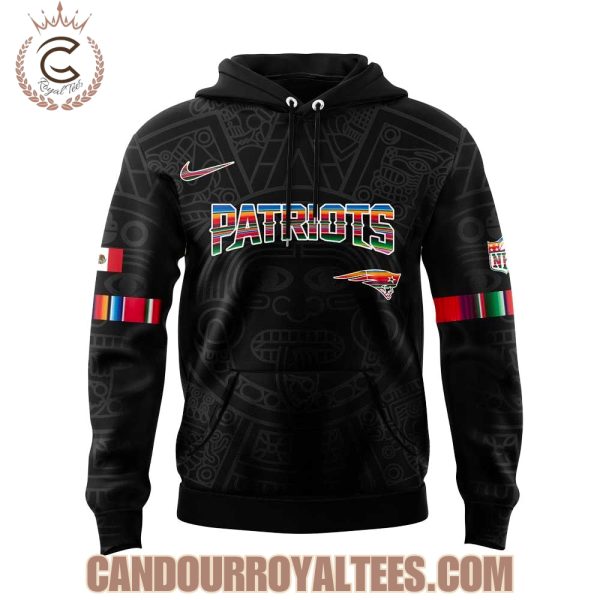New England Patriots Mexican Heritage 2025 Hoodie