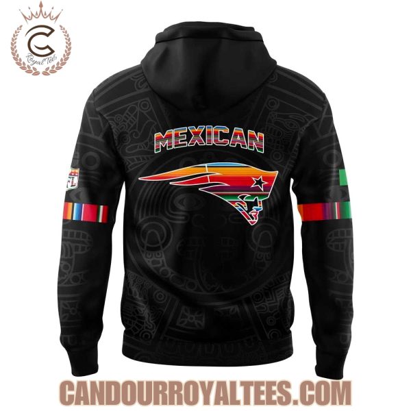 New England Patriots Mexican Heritage 2025 Hoodie