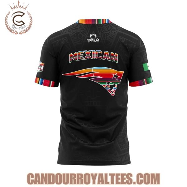 New England Patriots Mexican Heritage 2025 Hoodie