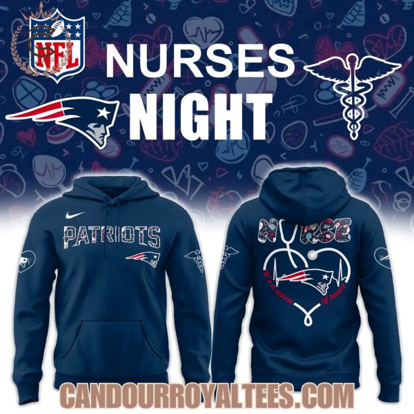 New England Patriots Nurses Night Hoodie