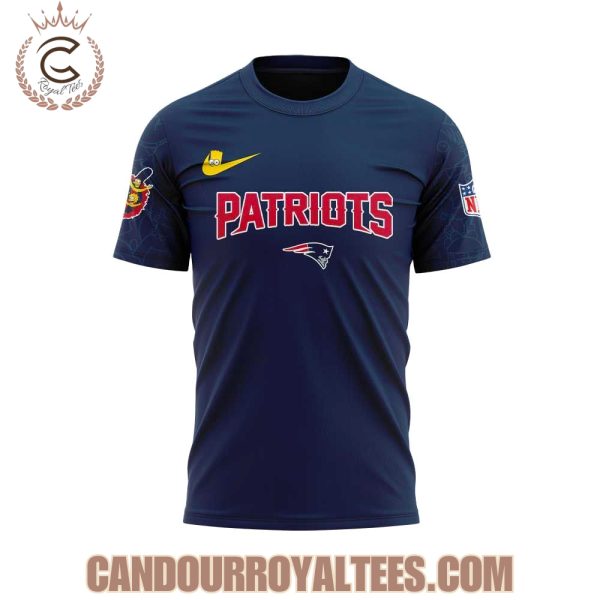 New England Patriots x The Simpsons Family Hoodie
