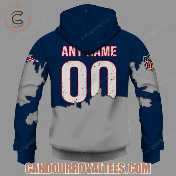 New England Patriots Zombie Halloween Design Hoodie