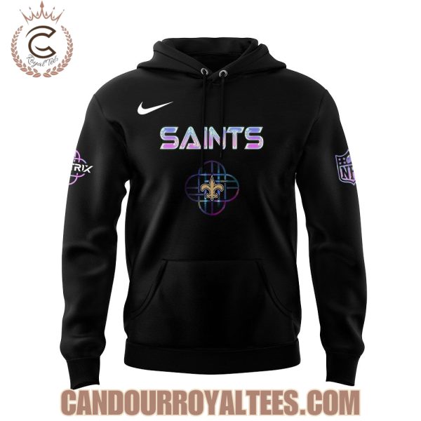 New Orleans Saints x K-pop Demon Hunters Hoodie