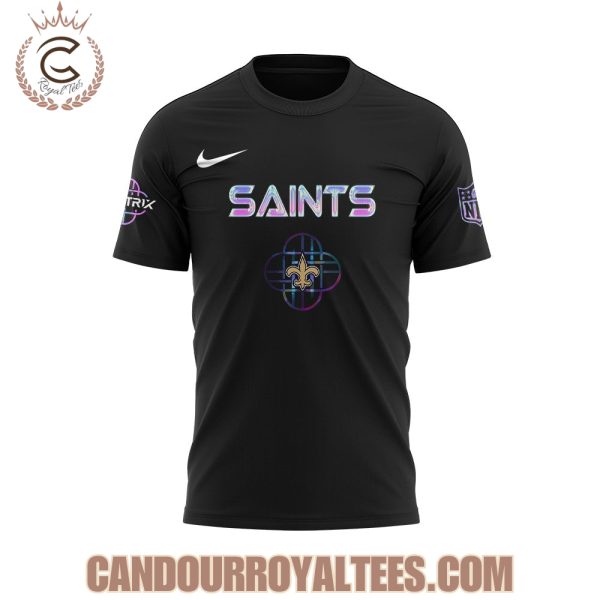New Orleans Saints x K-pop Demon Hunters Hoodie