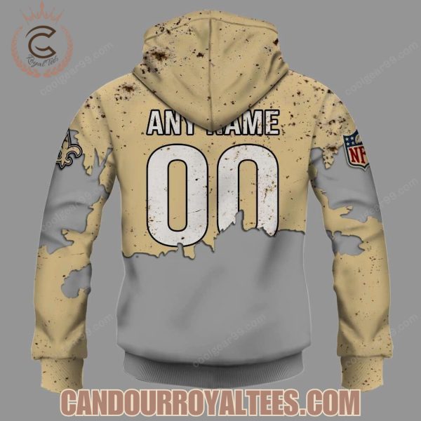 New Orleans Saints Zombie Halloween Design Hoodie