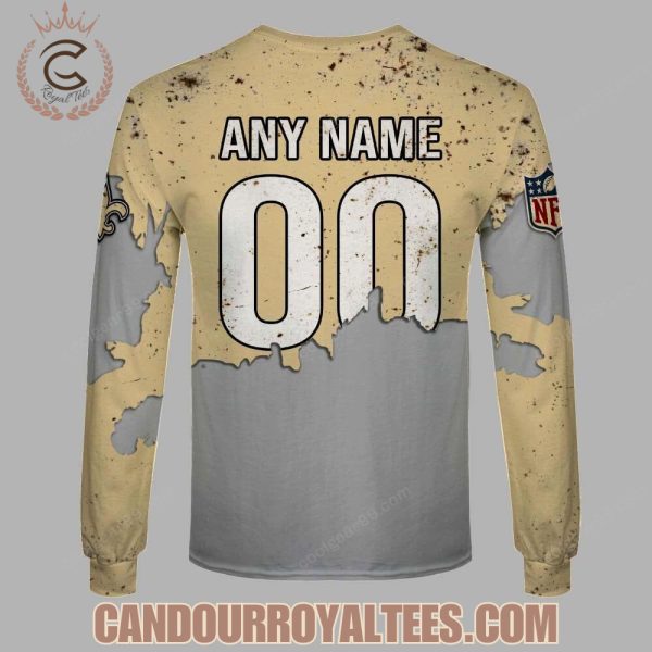 New Orleans Saints Zombie Halloween Design Hoodie