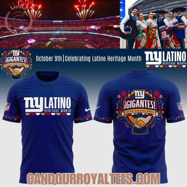 New York Giants 2025 Latino Heritage Tshirt, Hoodie