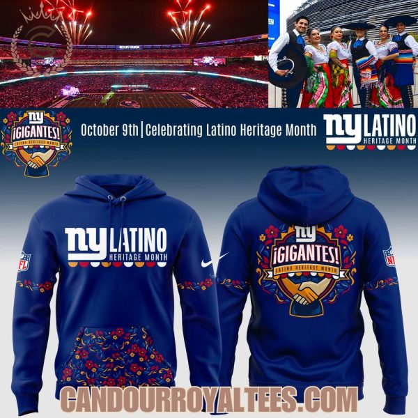 New York Giants 2025 Latino Heritage Tshirt, Hoodie