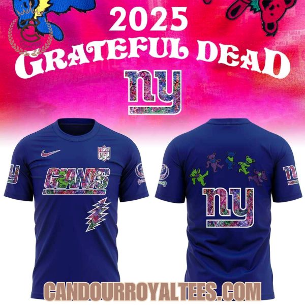 New York Giants Grateful Dead Night 2025 Hoodie