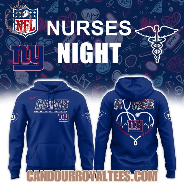 New York Giants Nurses Night Hoodie