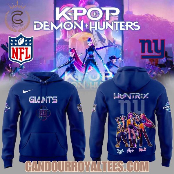 New York Giants x K-pop Demon Hunters Hoodie
