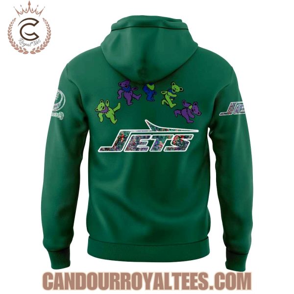 New York Jets Grateful Dead Night 2025 Hoodie
