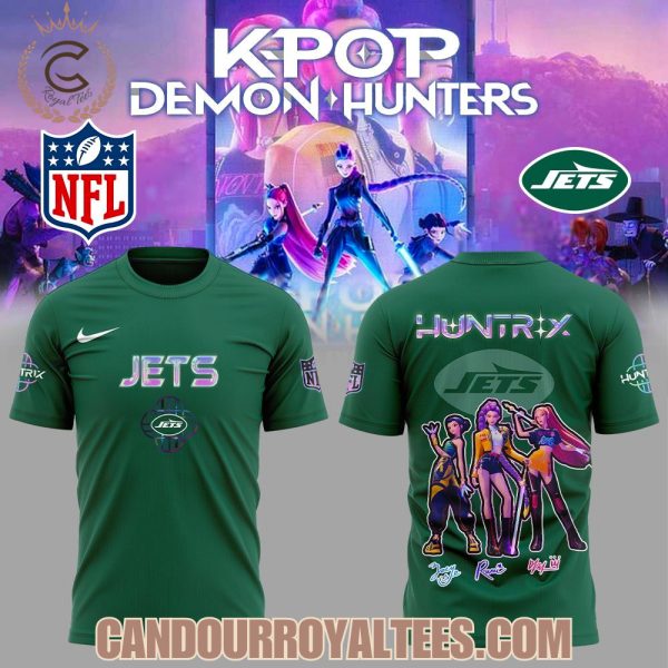 New York Jets x K-pop Demon Hunters Hoodie