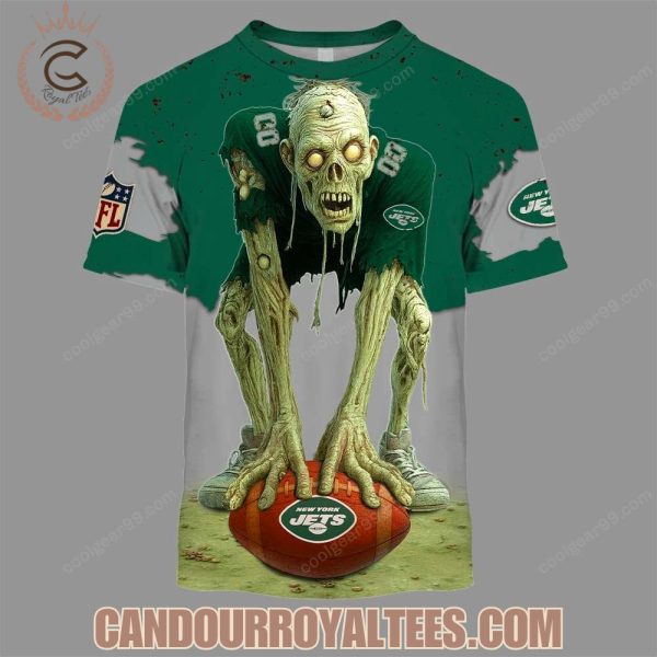 New York Jets Zombie Halloween Design Hoodie