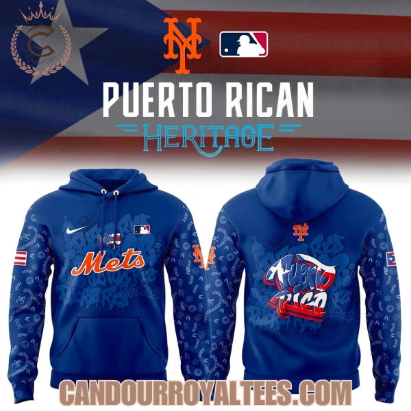 New York Mets Puerto Rican Heritage Hoodie