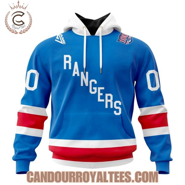New York Rangers Personalized 2025/26 Centennial Design Hoodie