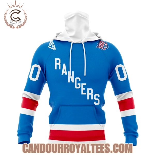 New York Rangers Personalized 2025/26 Centennial Design Hoodie
