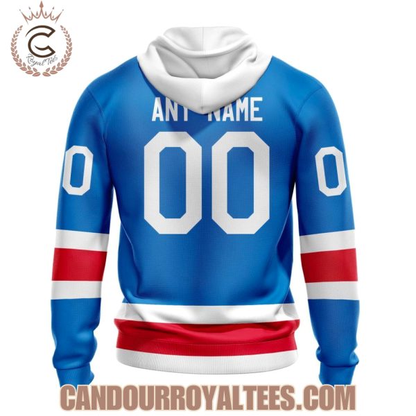 New York Rangers Personalized 2025/26 Centennial Design Hoodie